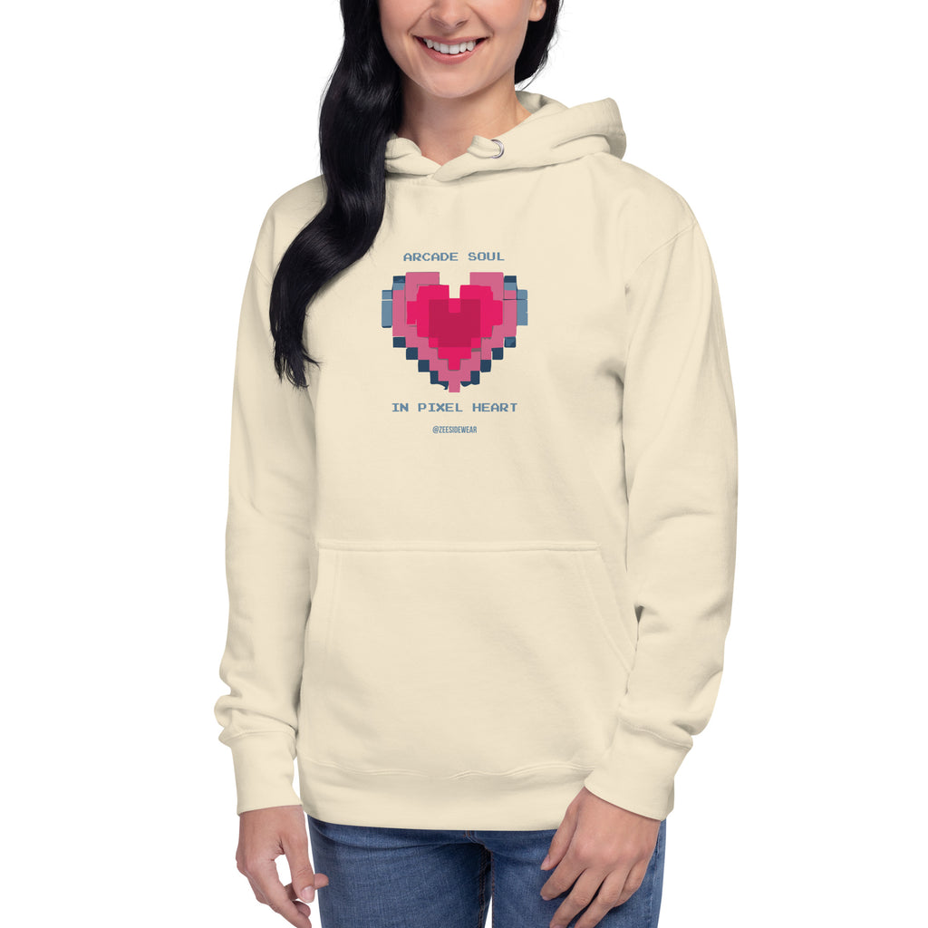 Felpa ARCADE SOUL, IN PIXEL HEART