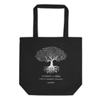 Shopping Bag LA NATURA È UN LIBRO SCRITTO IN CARATTERI MATEMATICI Nero