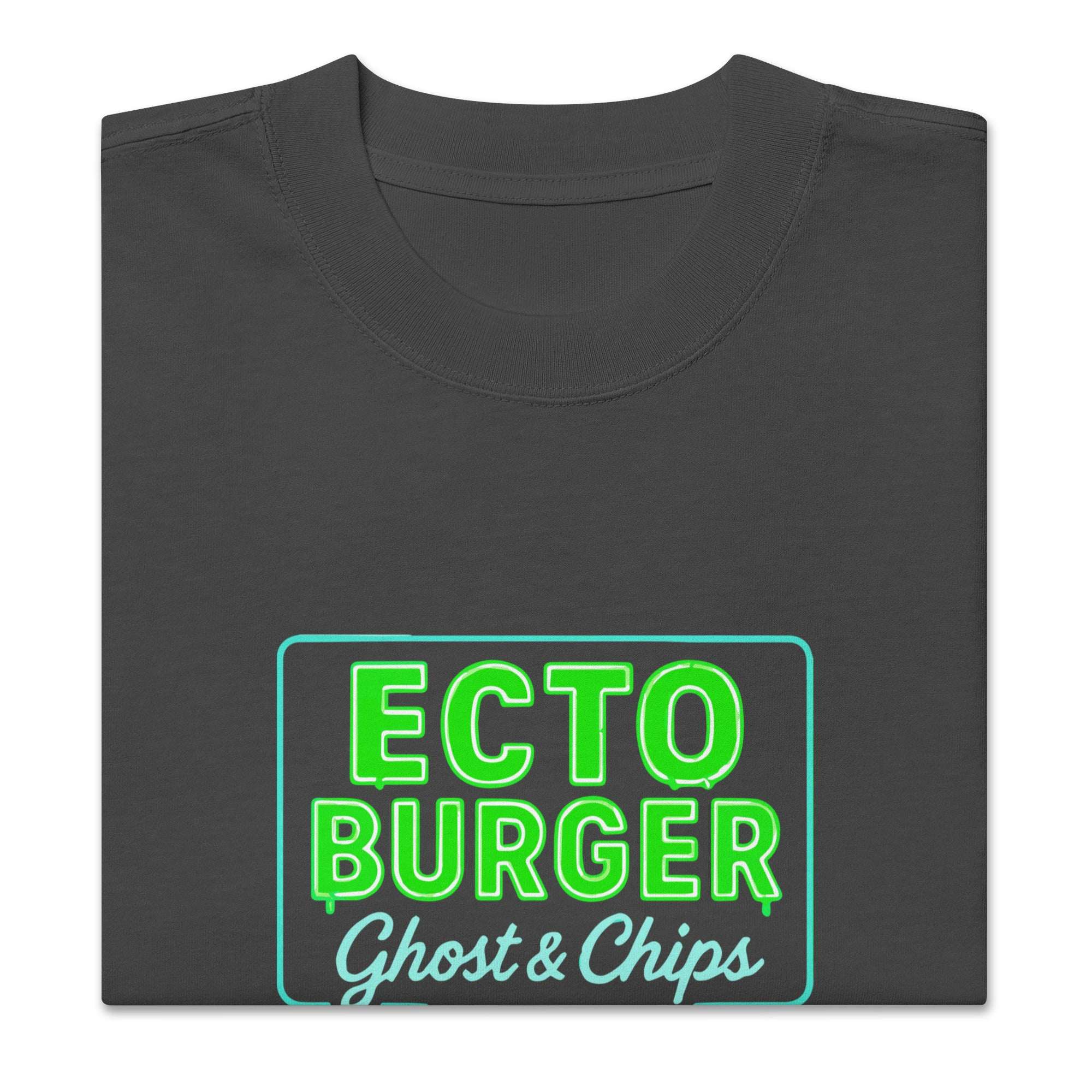 T-shirt Oversize ECTO BURGER Ghost&Chips