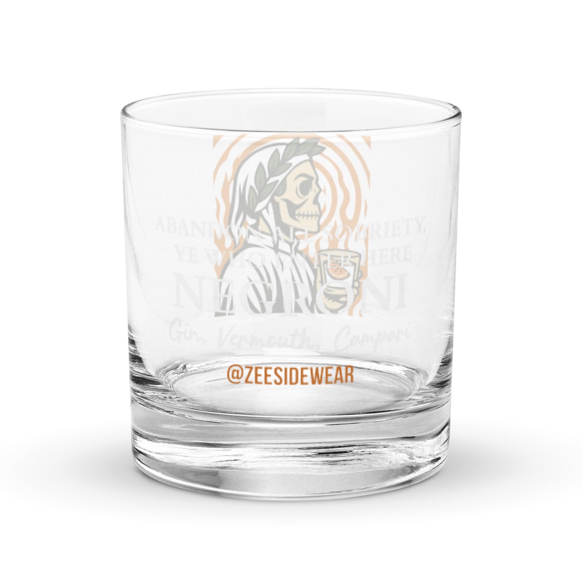 "DANTE & NEGRONI" | Bicchiere