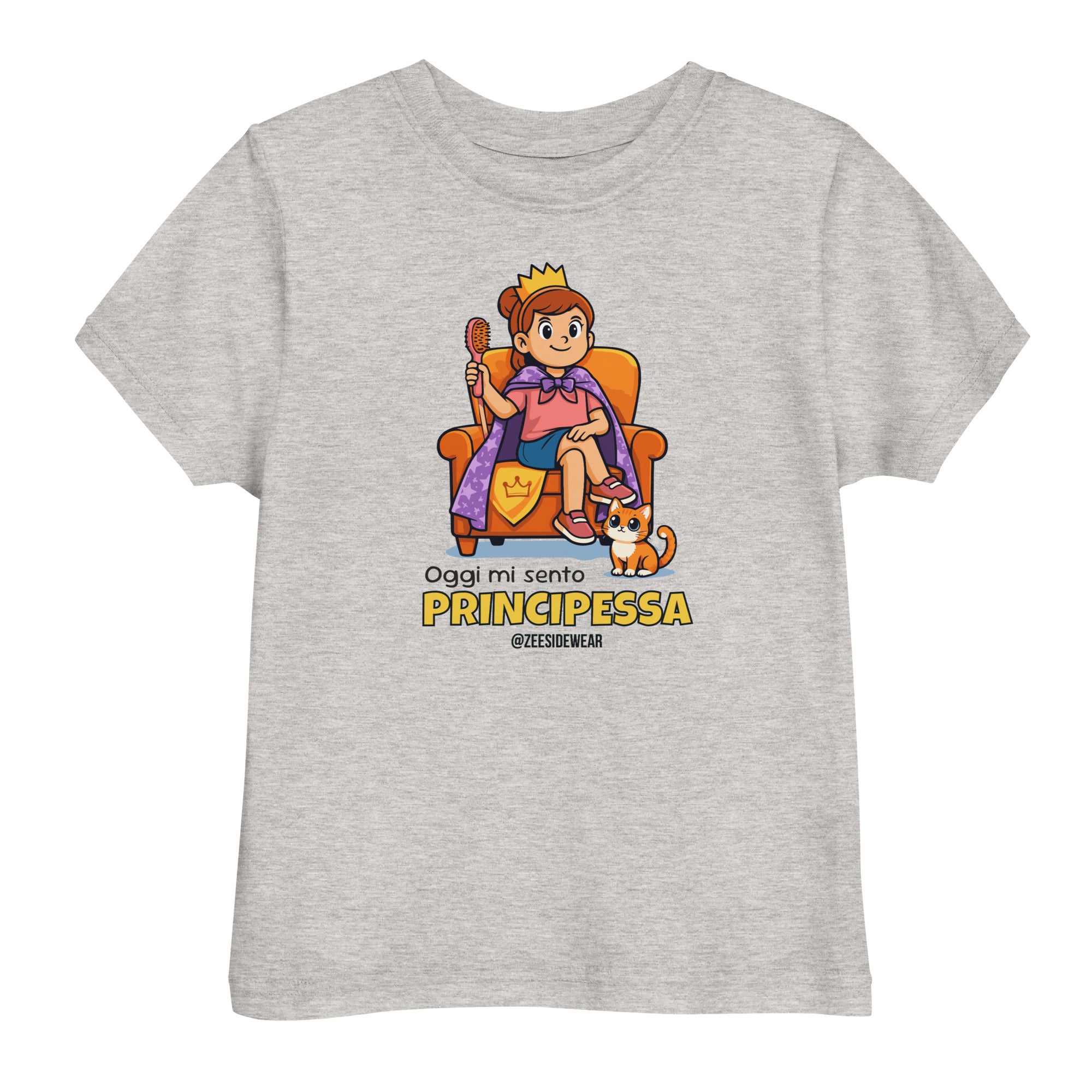T-shirt bambina principessa