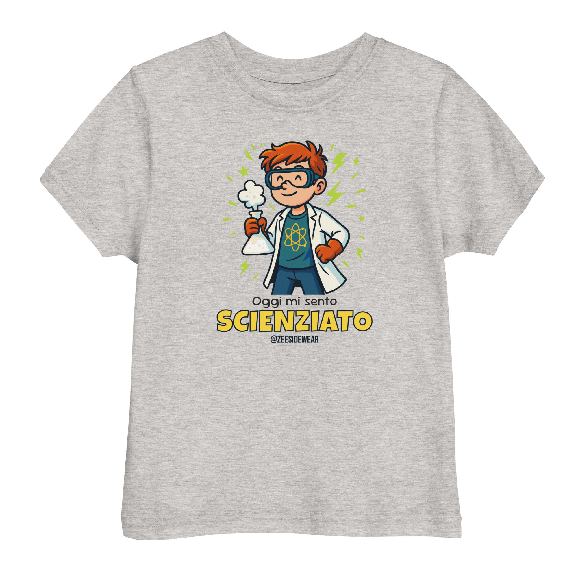 T-shirt bambino scienziato