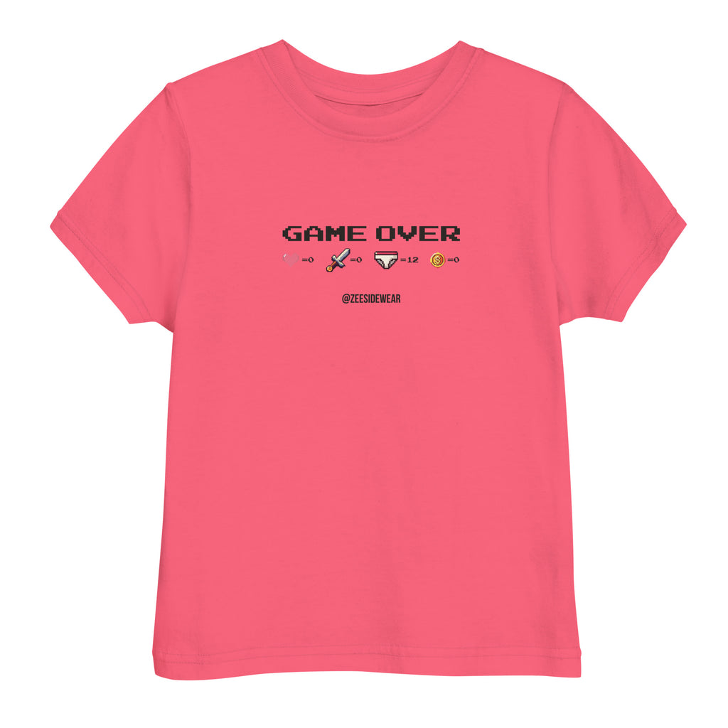 T-shirt GAME OVER | Apprendista Gamer Hot pink