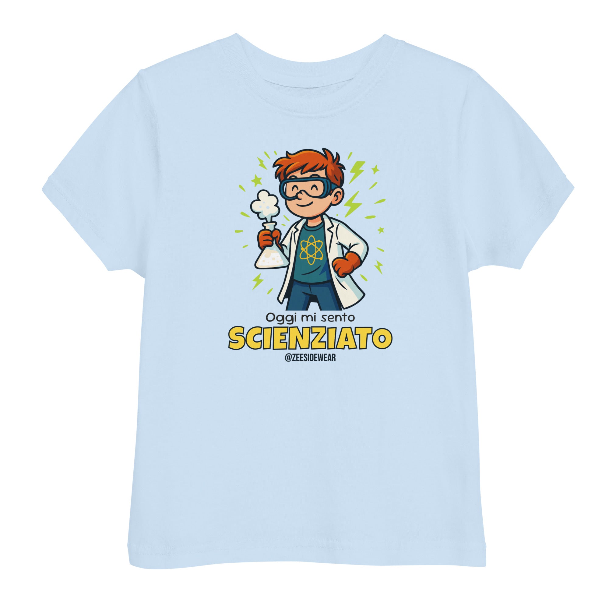 T-shirt bambino scienziato