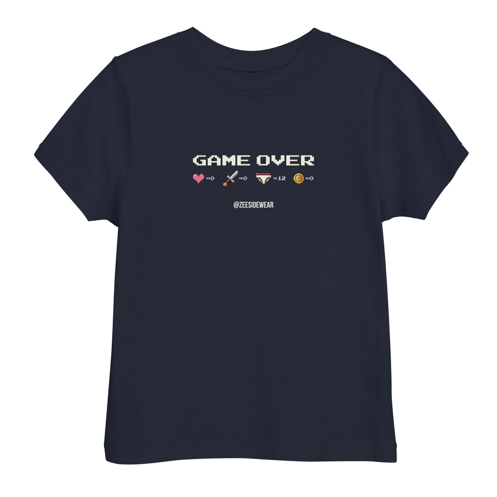 T-shirt GAME OVER | Apprendista Gamer Navy