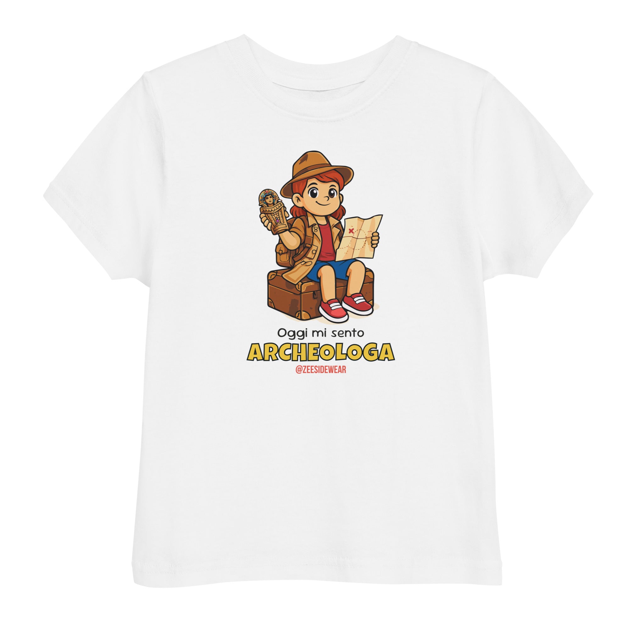 T-shirt bambina archeologa