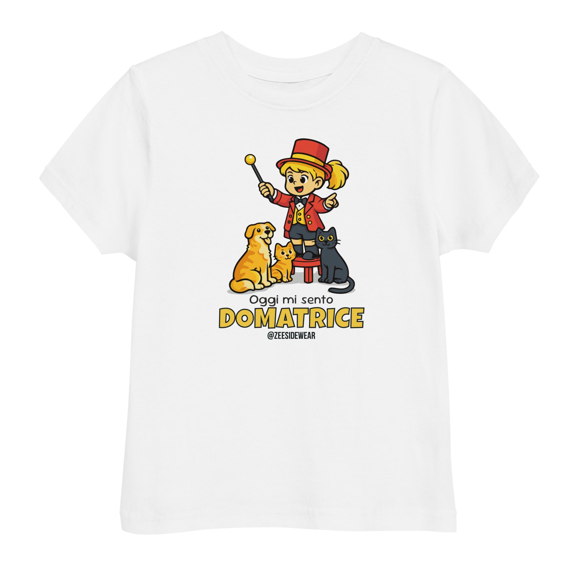 T-shirt bambina domatrice