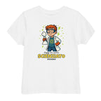 T-shirt OGGI MI SENTO SCIENZIATO Bianco