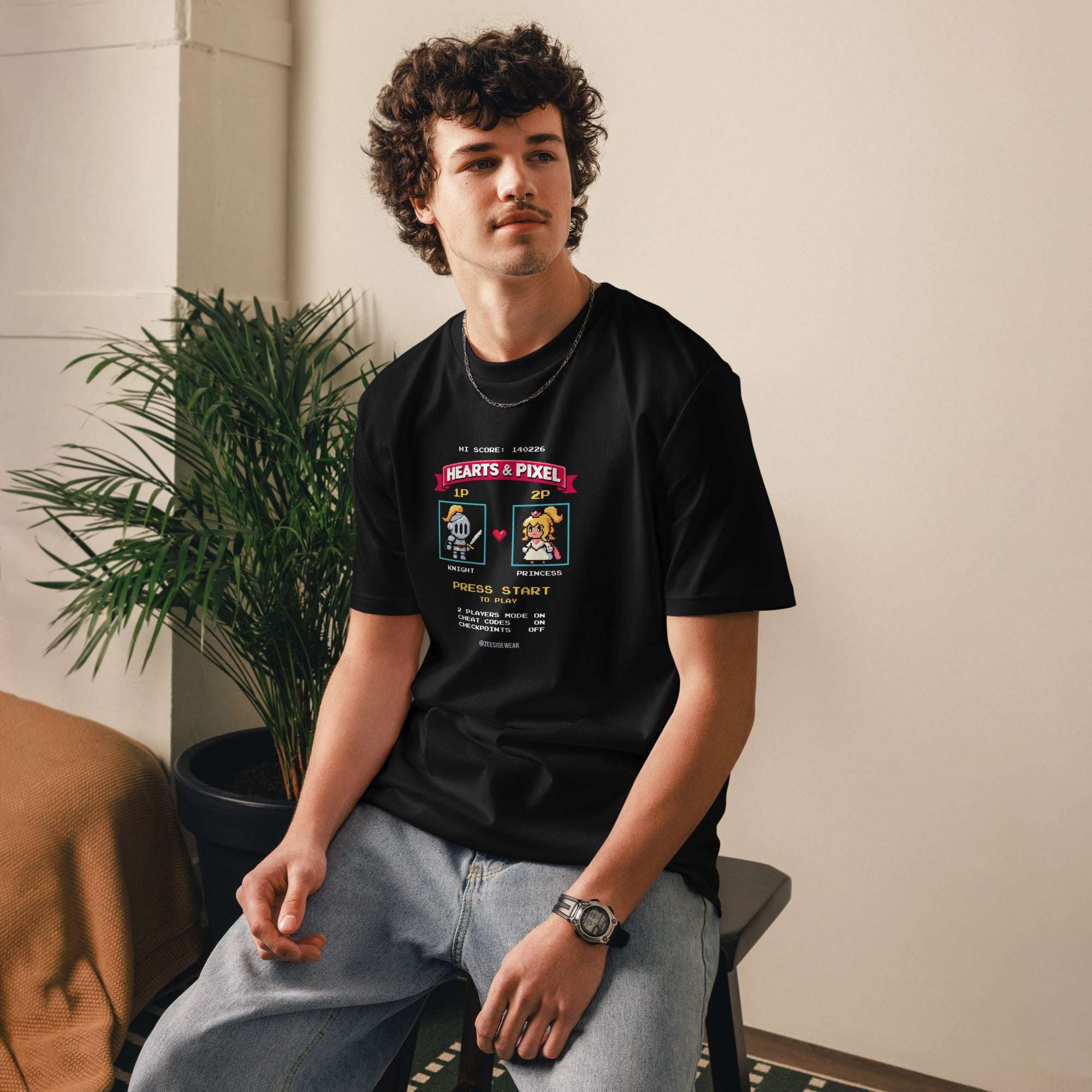 T-shirt HEARTS & PIXEL | Love edition