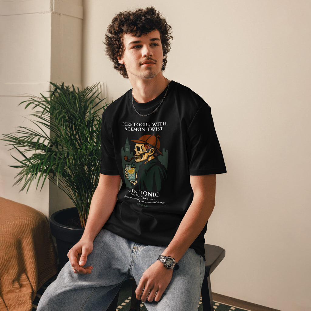 T-shirt SHERLOCK HOLMES & GIN TONIC