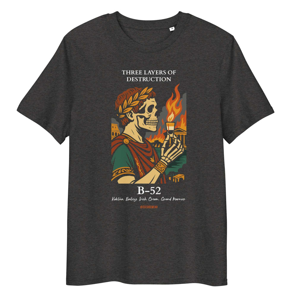 T-shirt NERONE & B-52 Dark heather grey