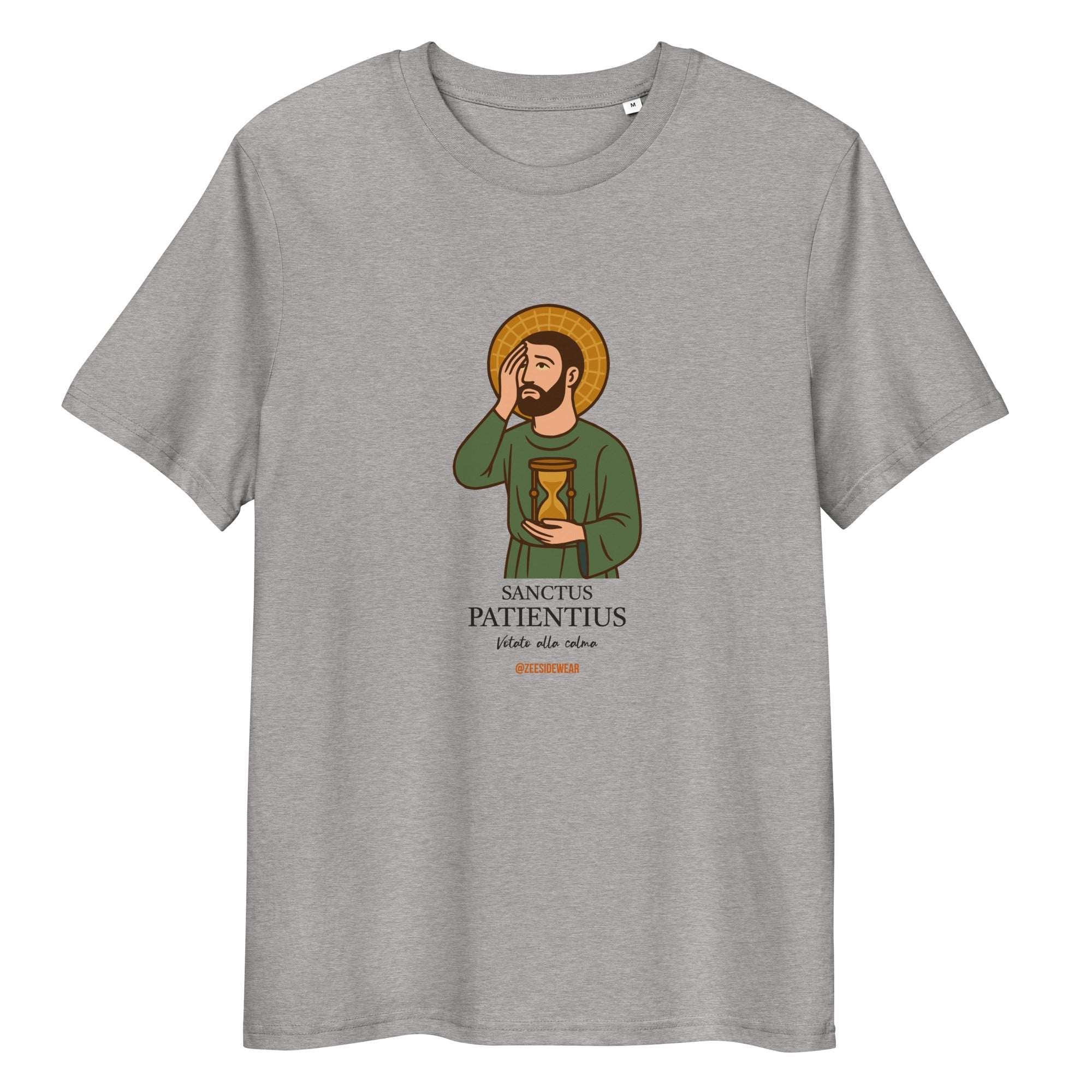 T-shirt SANCTUS PATIENTIUS Heather Grey