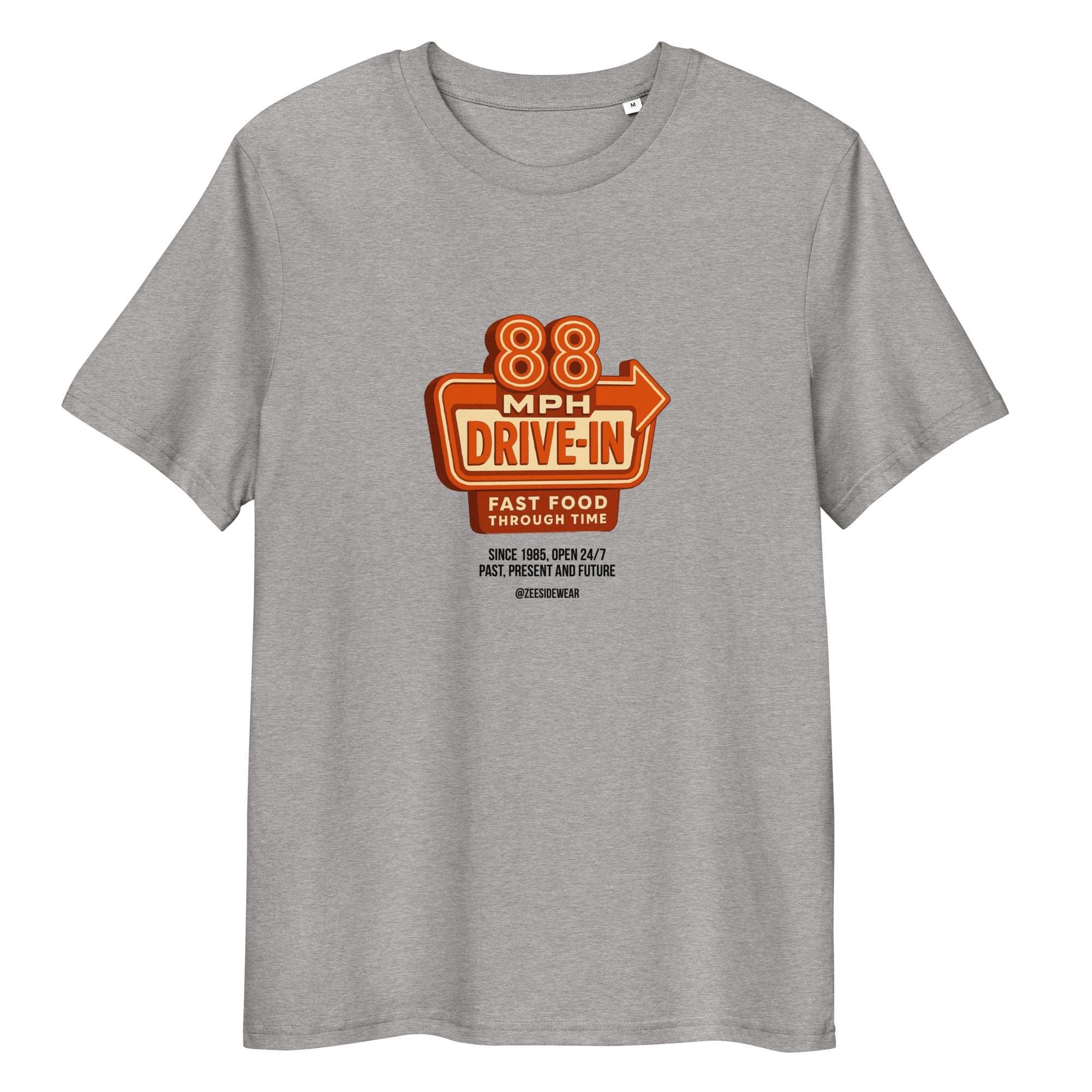 T-shirt 88 MPH Drive-In Heather Grey