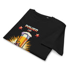 T-shirt POWER UP, ONE BEER FOR EVERY LEVEL