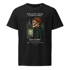 T-shirt SHERLOCK HOLMES & GIN TONIC Nero