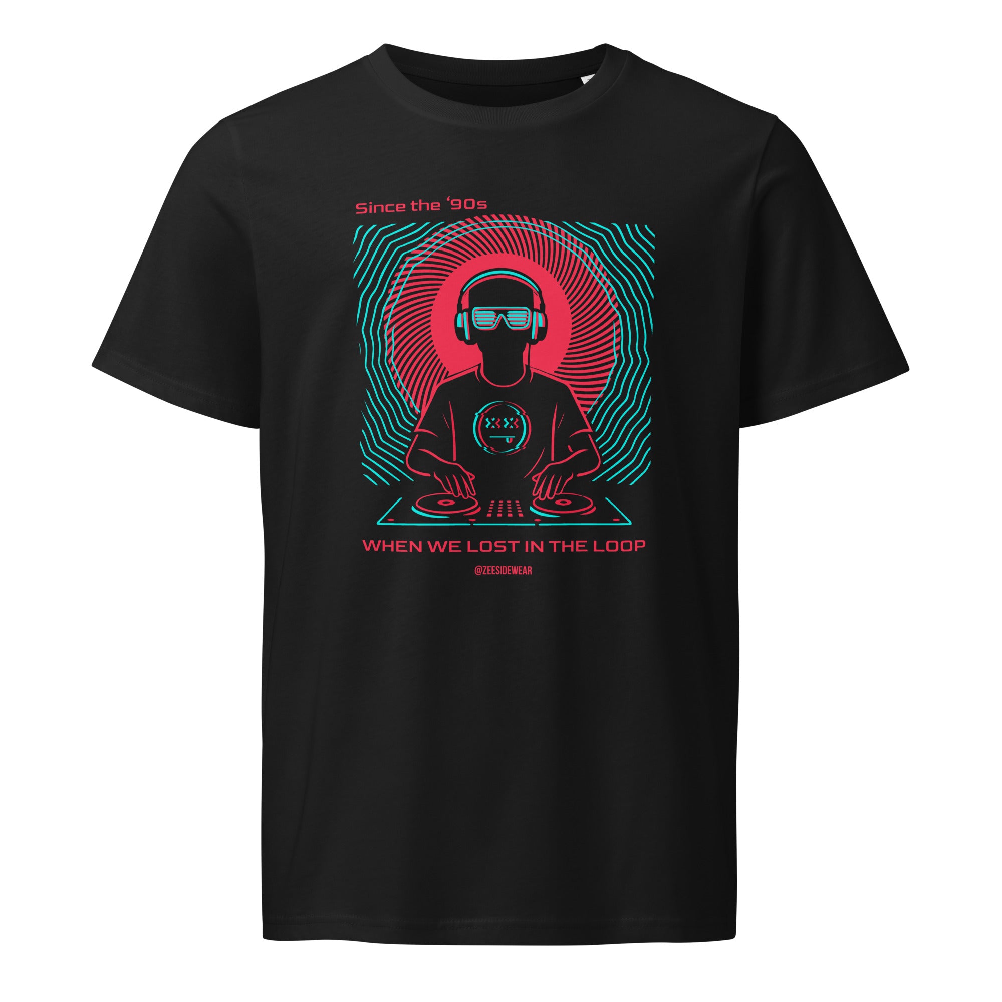 T-shirt SINCE '90s - MUSIC EDITION Nero