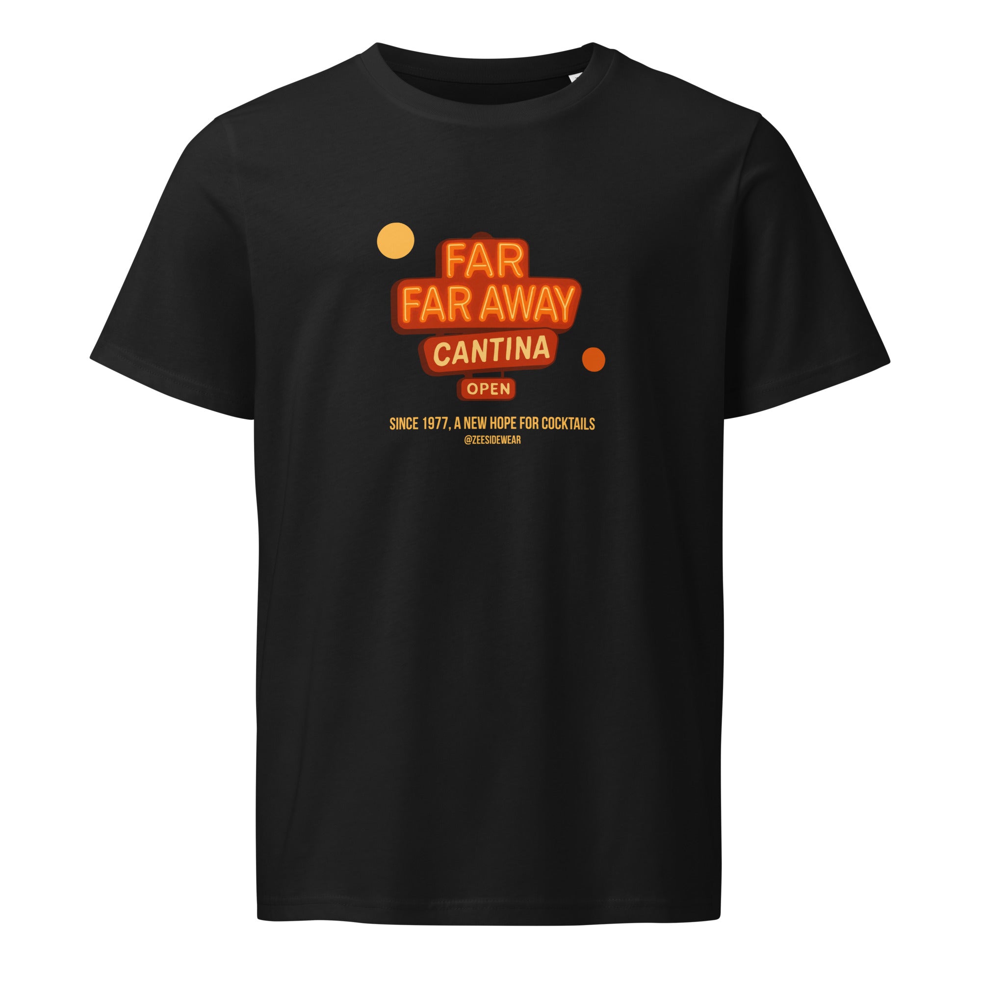 T-shirt FAR FAR AWAY Cantina Nero