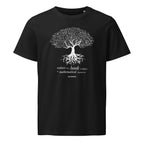 T-shirt NATURE IS A BOOK WRITTEN IN MATHEMATICAL CHARACTERS Nero