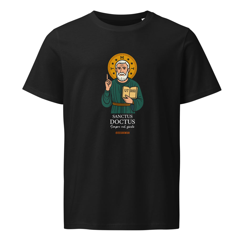 T-shirt SANCTUS DOCTUS Nero