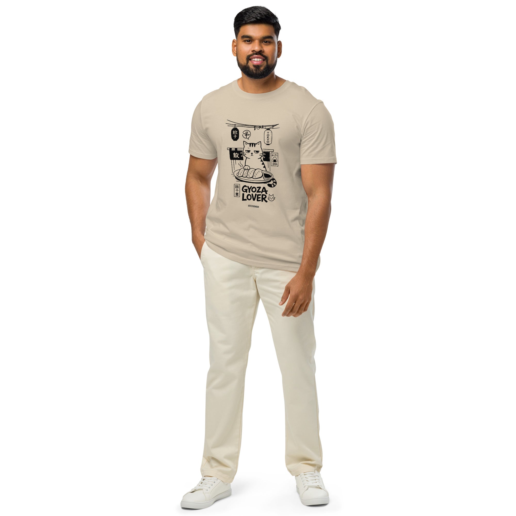 T-shirt GATTO KAWAII GYOZA LOVER