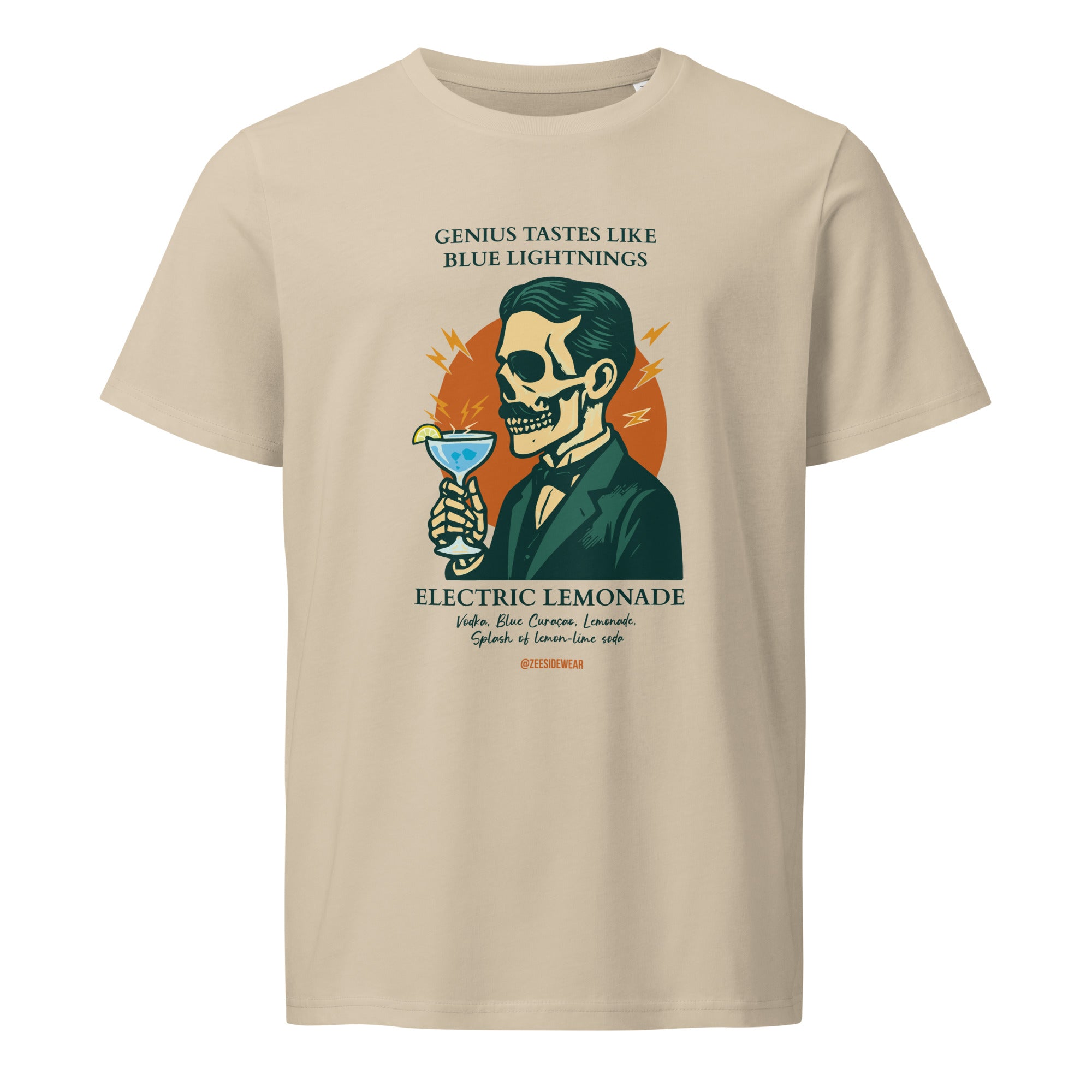 T-shirt TESLA & ELECTRIC LEMONADE Desert Dust