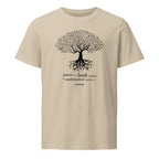 T-shirt NATURE IS A BOOK WRITTEN IN MATHEMATICAL CHARACTERS Desert Dust