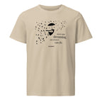 T-shirt NEVER STOP DREAMING, ONLY DREAMERS CAN FLY Desert Dust