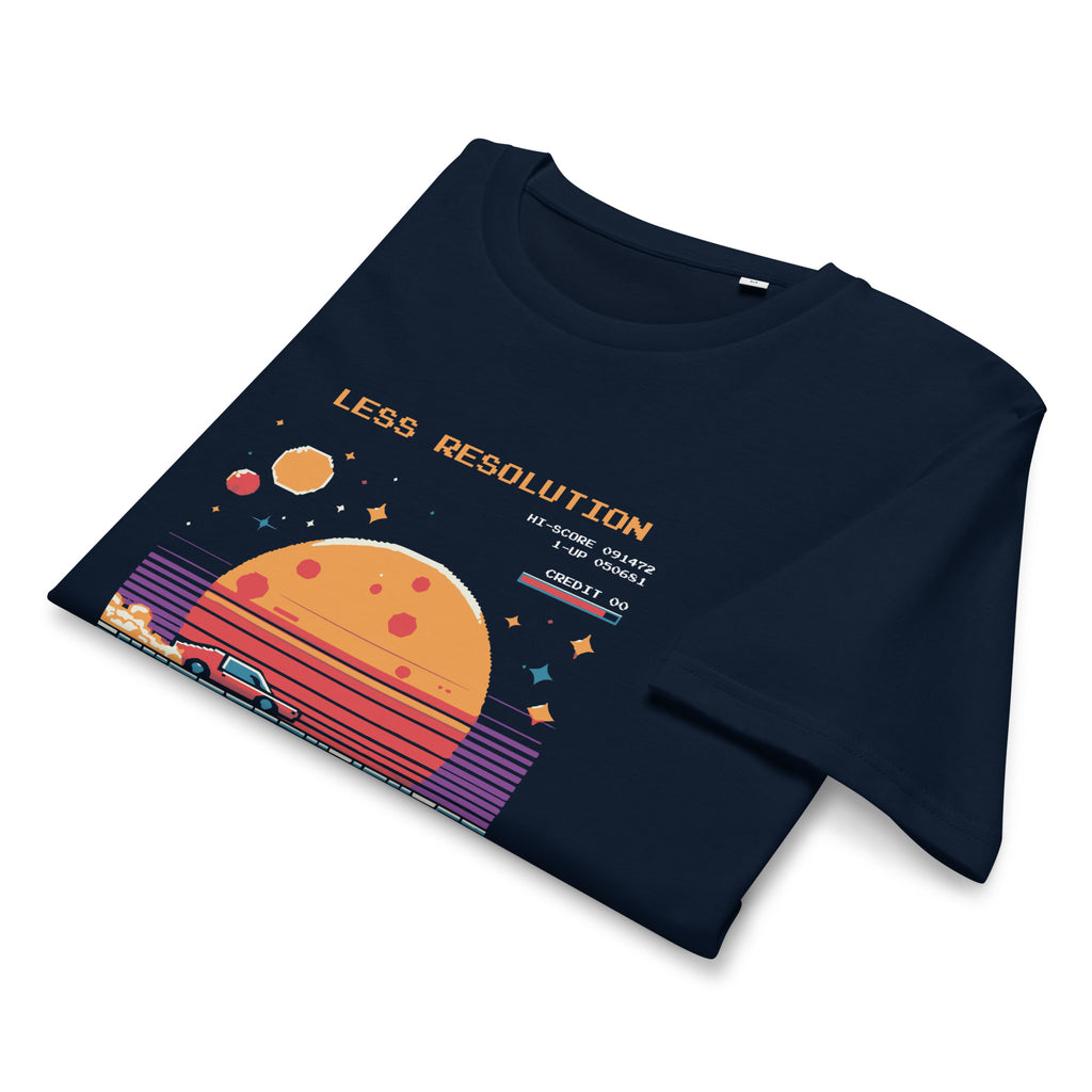 T-shirt LESS RESOLUTION, MORE IMAGINATION