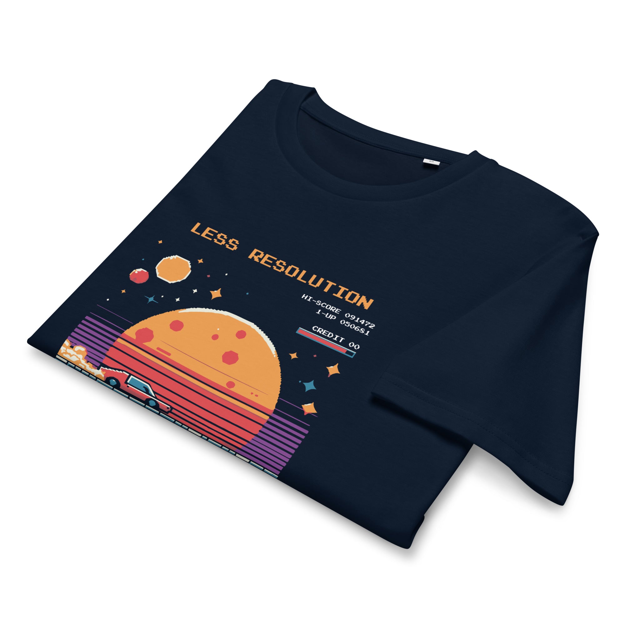 T-shirt LESS RESOLUTION, MORE IMAGINATION