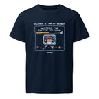 T-shirt PLAYER 1 (NOT) READY French Navy