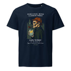 T-shirt SHERLOCK HOLMES & GIN TONIC French Navy