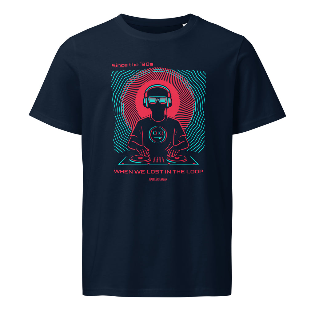 T-shirt SINCE '90s - MUSIC EDITION French Navy