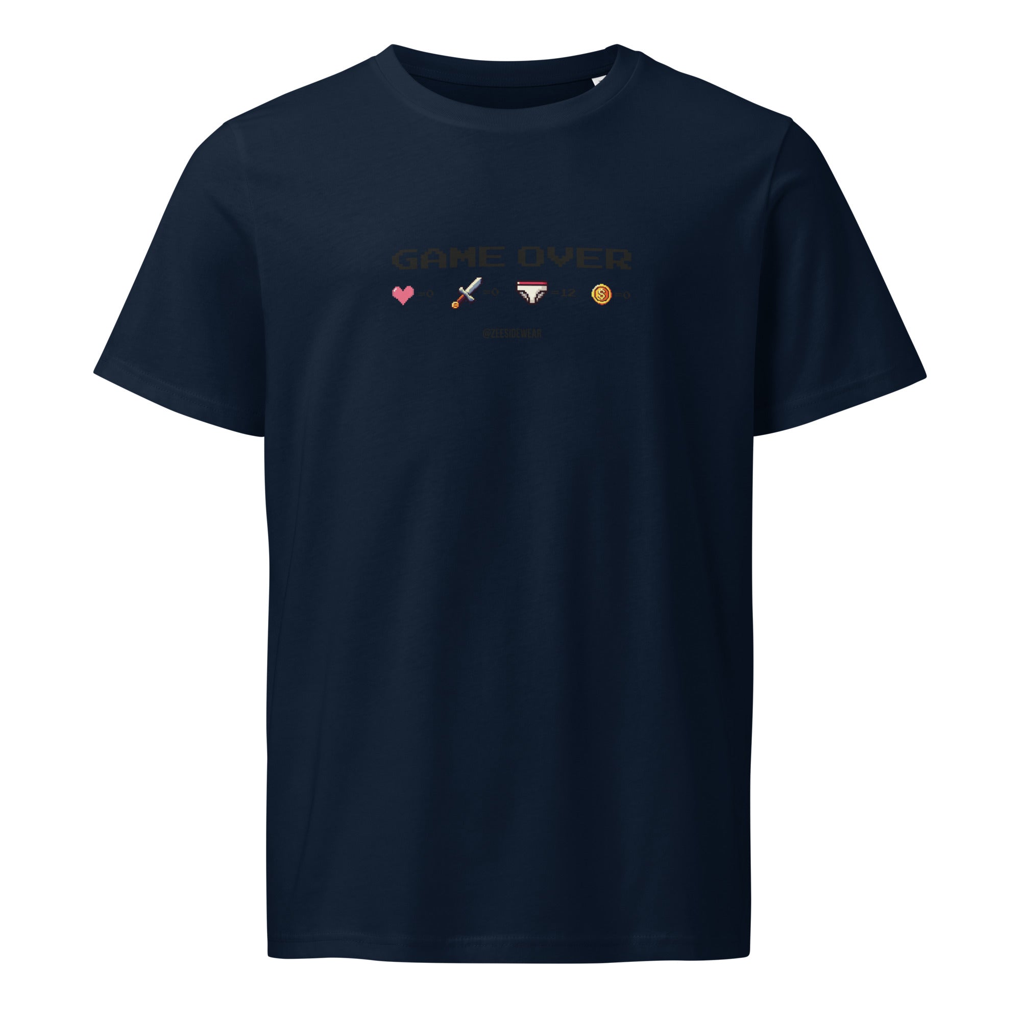 T-SHIRT GAME OVER | Master Level French Navy