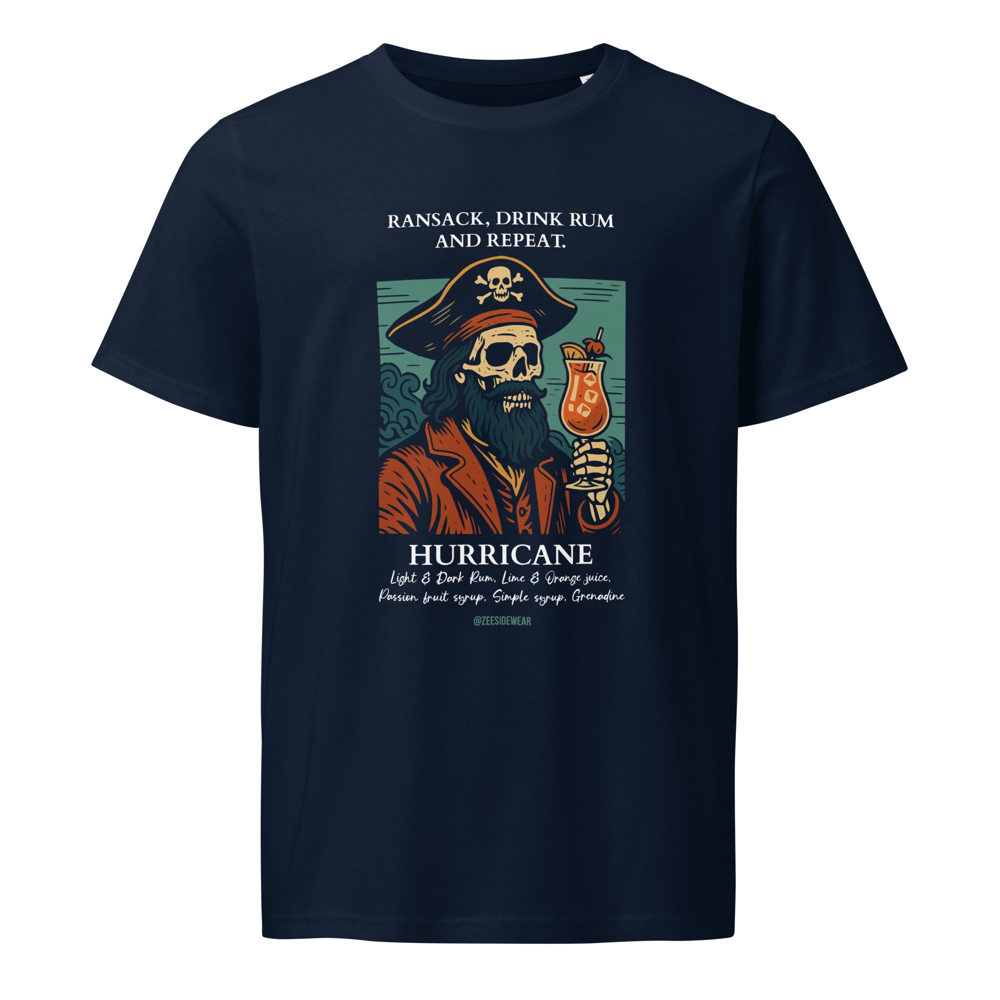 T-shirt BARBANERA & HURRICANE French Navy