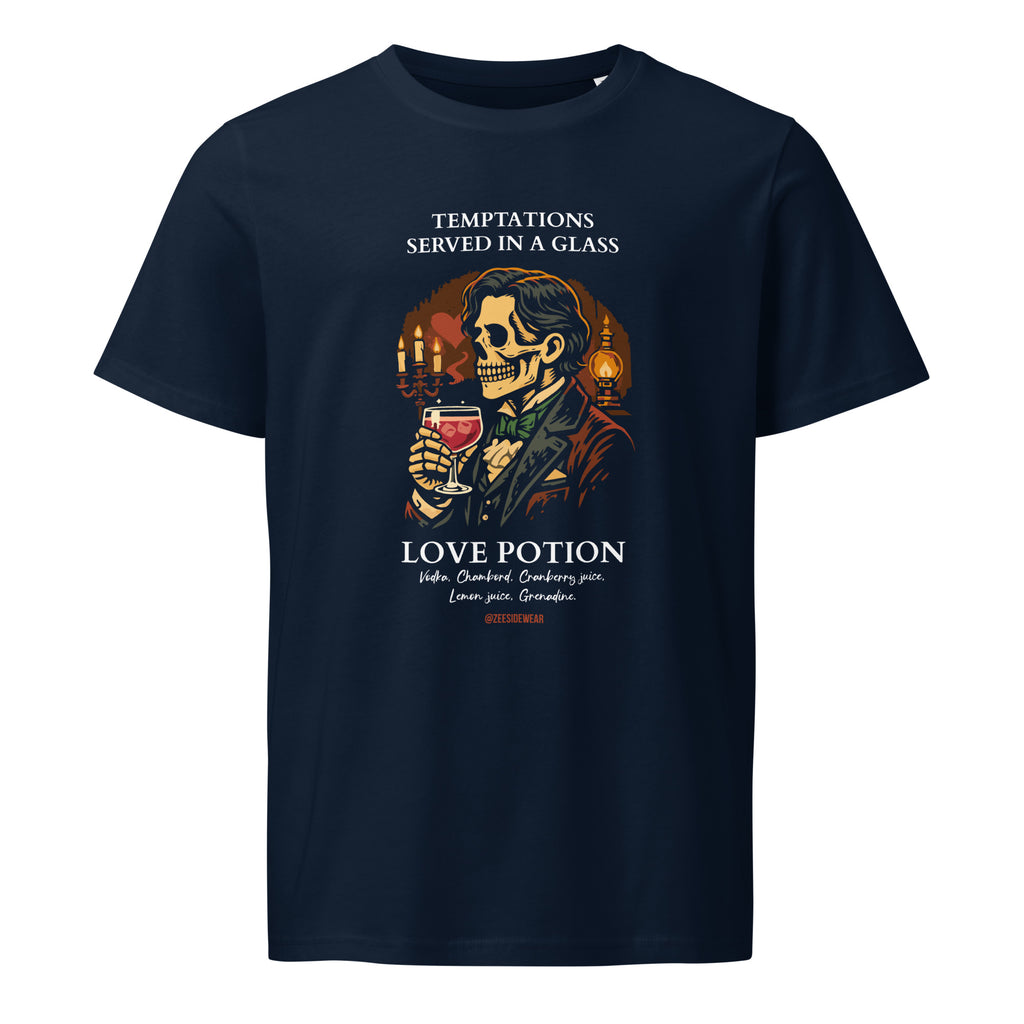 T-shirt OSCAR WILDE & LOVE POTION French Navy