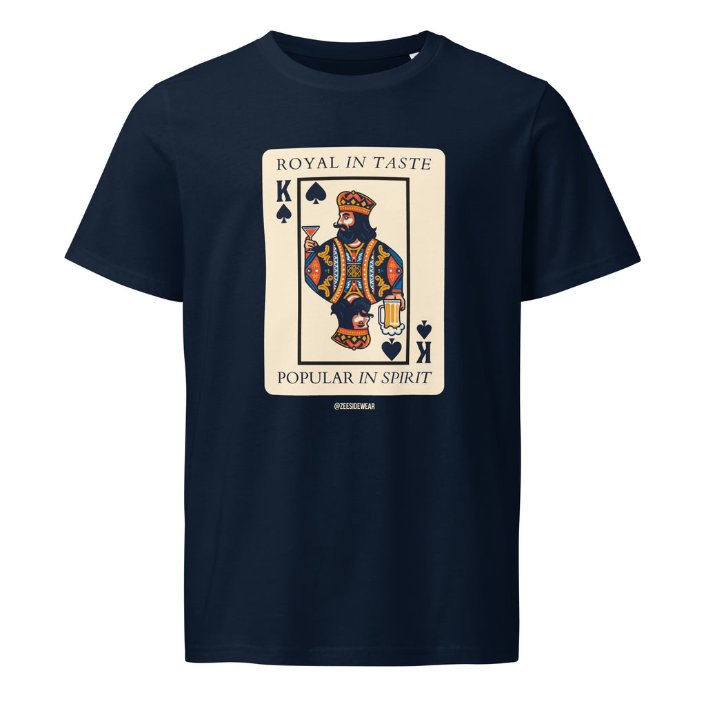 T-shirt ROYAL IN TASTE, POPULAR IN SPIRIT French Navy
