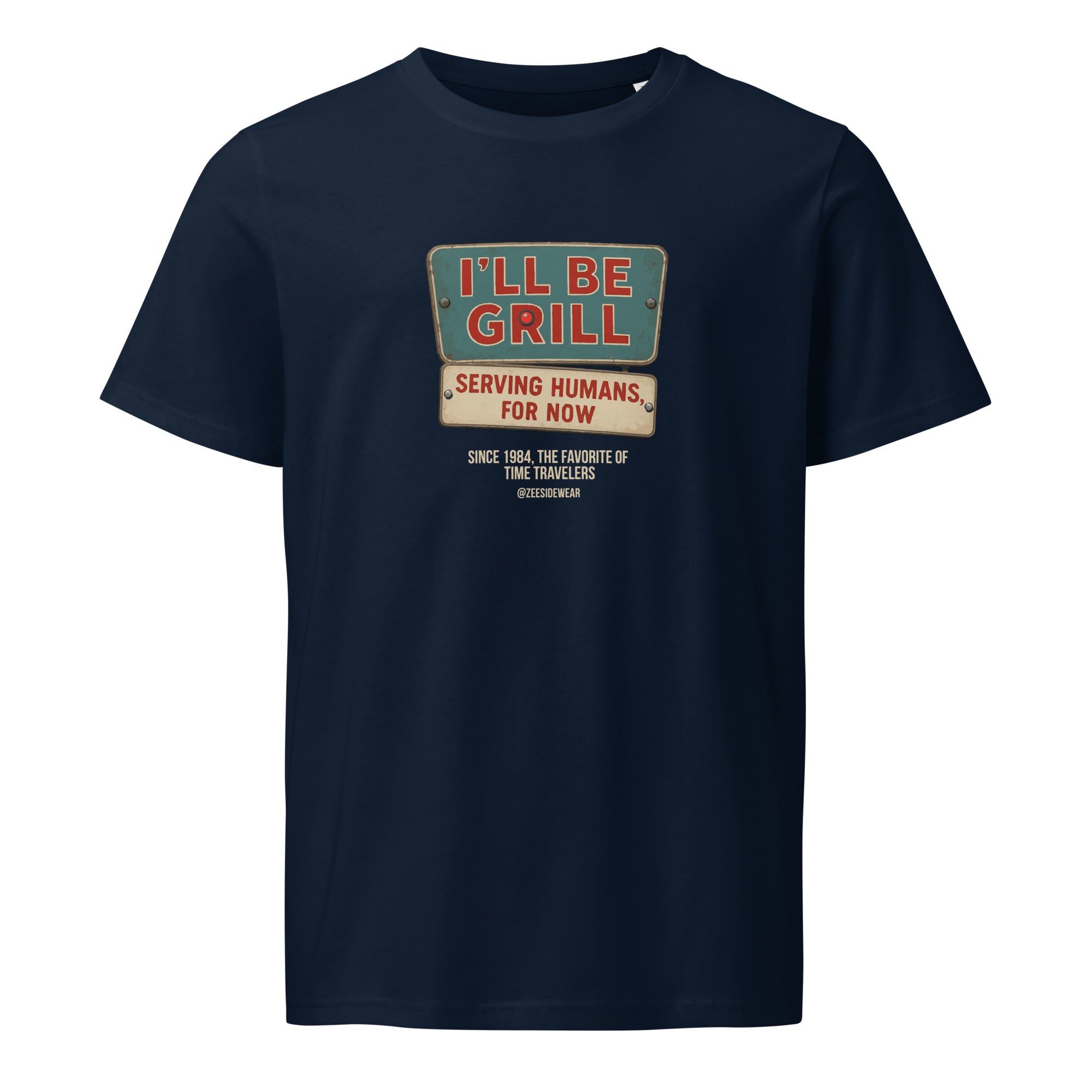 T-shirt I'LL BE Grill French Navy