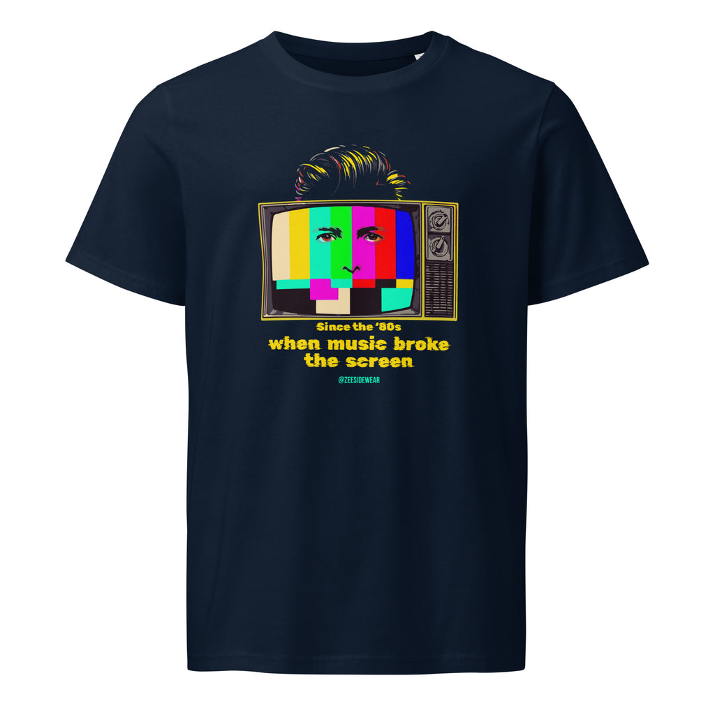T-shirt SINCE '80s - MUSIC EDITION French Navy