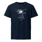 T-shirt WE ARE SUCH STUFF AS DREAMS ARE MADE ON French Navy