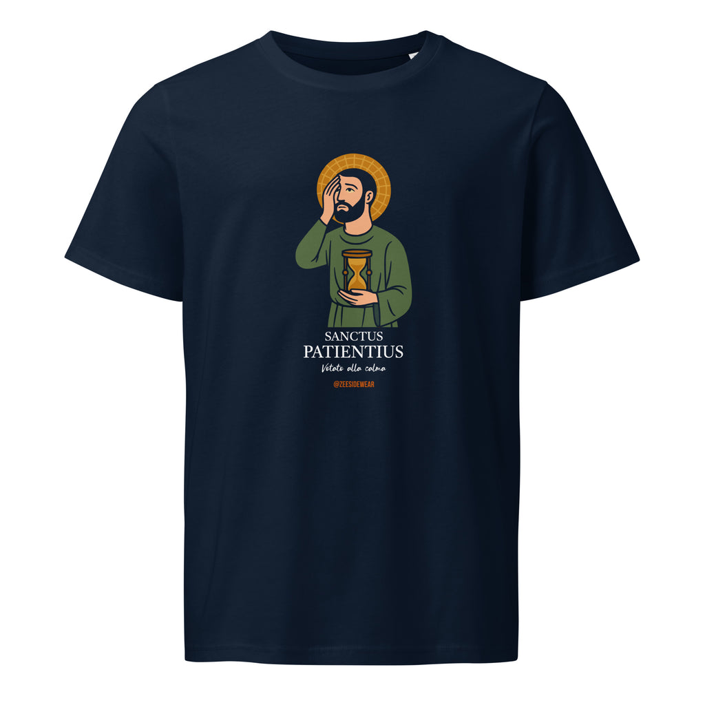 T-shirt SANCTUS PATIENTIUS French Navy