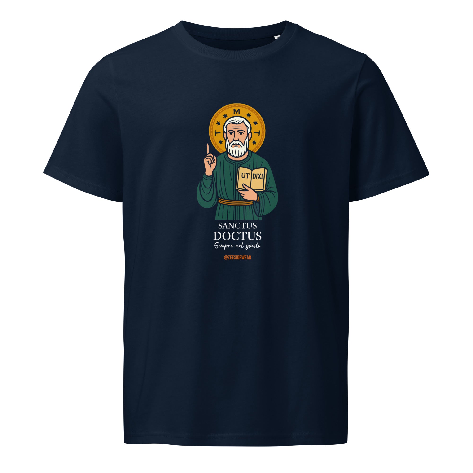 T-shirt SANCTUS DOCTUS French Navy