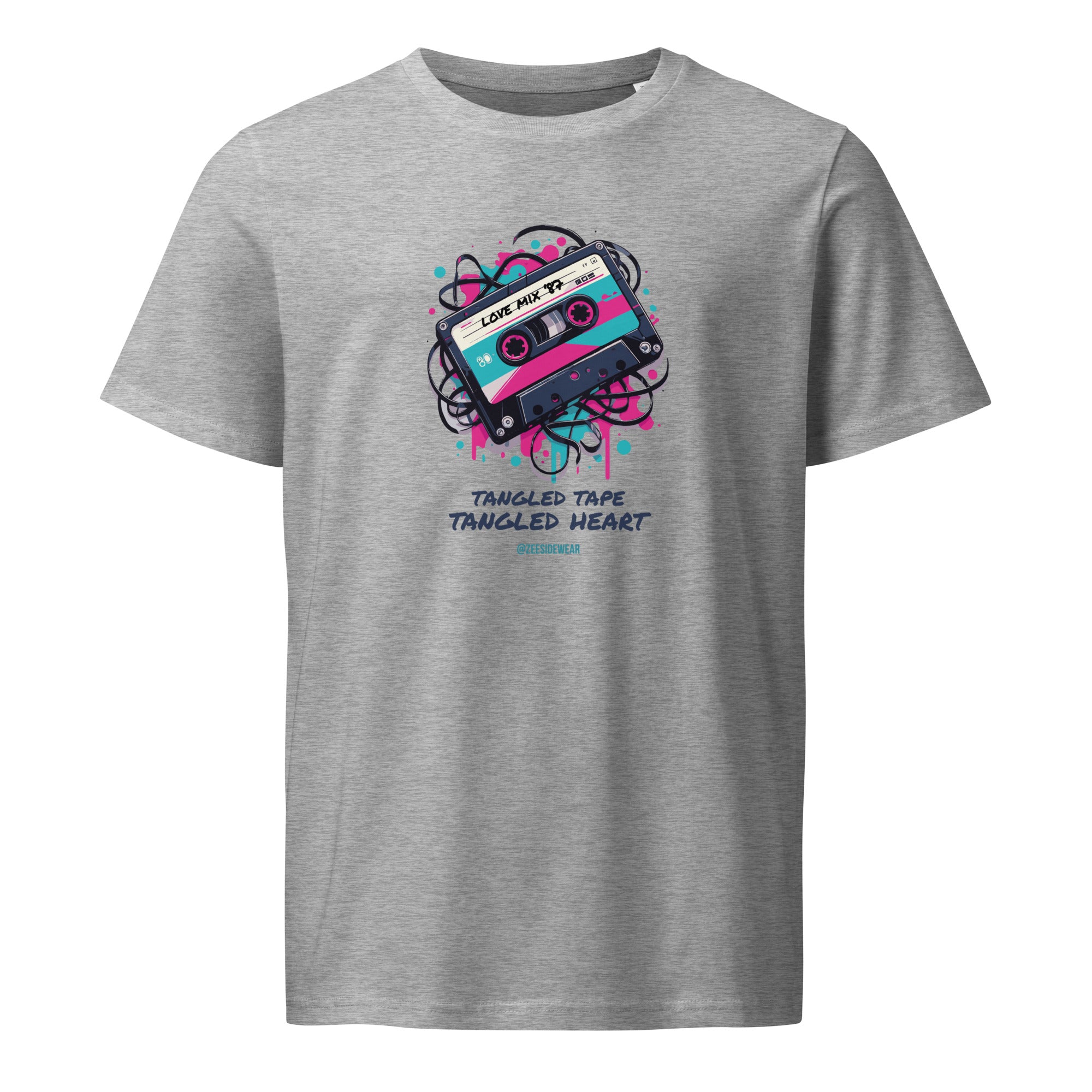 T-shirt LOVE MIX '87 Heather Grey