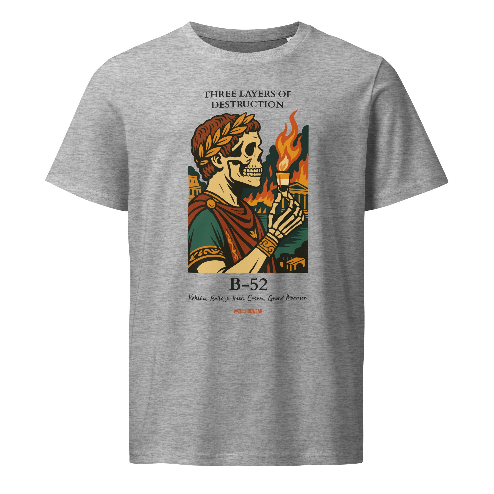 T-shirt NERONE & B-52 Heather Grey