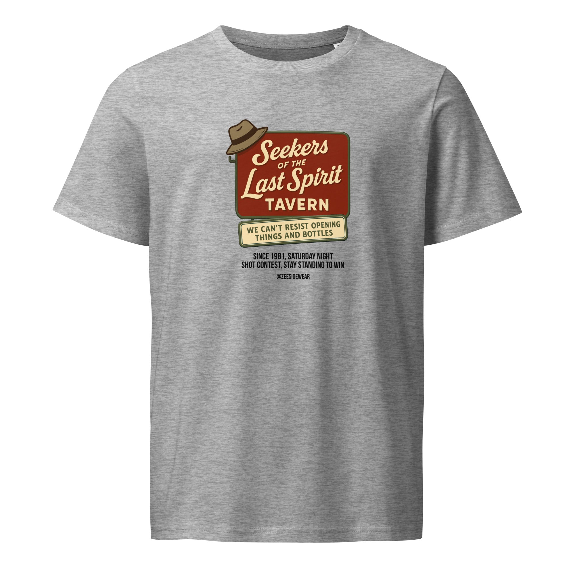 T-shirt SEEKERS OF THE LAST SPIRIT Tavern Heather Grey