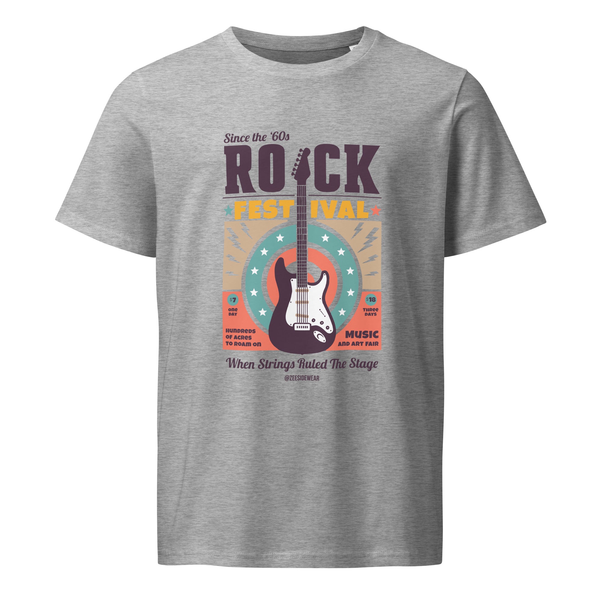 T-shirt SINCE '60s - MUSIC EDITION Heather Grey