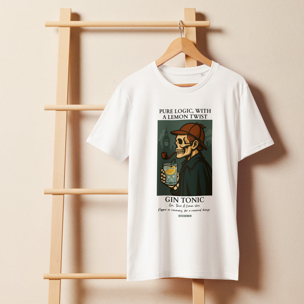 T-shirt SHERLOCK HOLMES & GIN TONIC