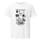 T-shirt GATTO KAWAII GYOZA LOVER Bianco