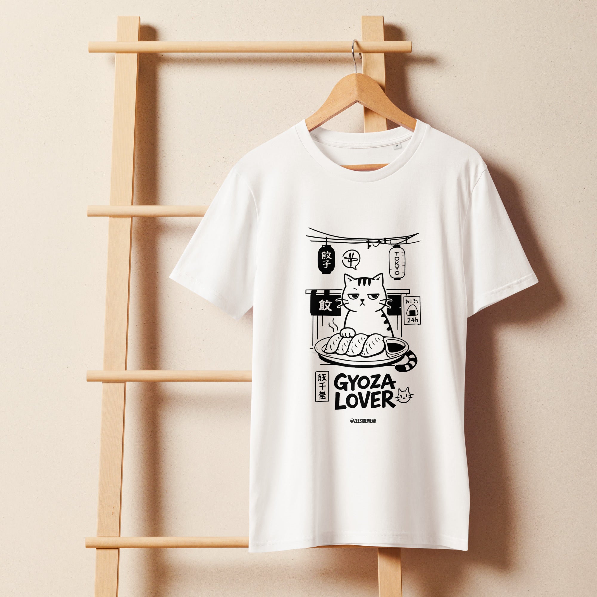 T-shirt GATTO KAWAII GYOZA LOVER