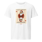T-shirt LOOK SO CHRISTMAS, HATE EVERYONE Bianco