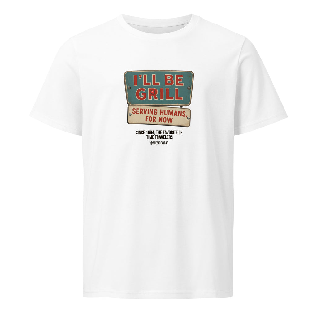 T-shirt I'LL BE Grill Bianco